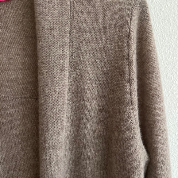 NEW Cashmere Open Front Sweater Size S - Picture 6 of 7
